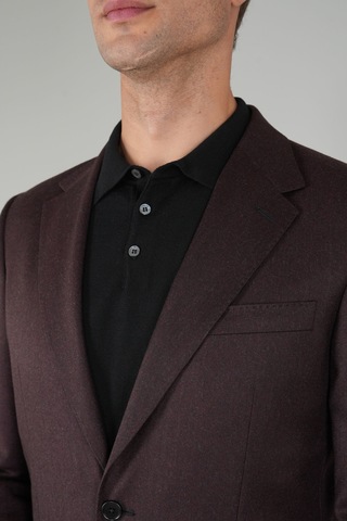 Bisse Pck 25205 Mono Yaka-çift Yırtmaç-6 Drp T. Cep Bordo Pck25k25205 D25 Bordo