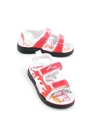 Gezer Yazlık Kız Çocuk Sandalet Gk1ypm.00171.00.ha2.0a Kırmızı