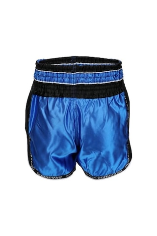 Muay Thai Şortu Retro Neo Mavi Mt3075