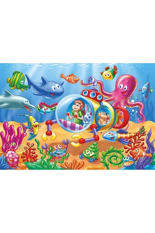Ks Games Little Submarine 12 Parça Jumbo Boy Puzzle