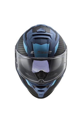 Ls2 Storm Racer Mat Mavi Kask