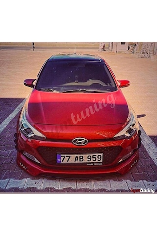Hyundai İ20 2015 Yarasa Ayna Kapağı - Sinyalli Ayna - Parlak Siyah