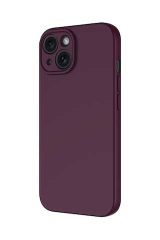 Apple Uyumlu iPhone 15 Plus Kılıf Zore Mara Lansman Kapak Siyah