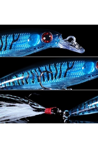 MSO Olta Balıkçılık Minnow 8.6cm 7gr Rapala Sahte Yem
