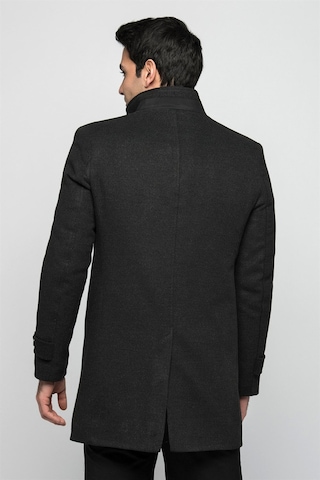 Plt8333 Dewberry Erkek Palto-Antrasit