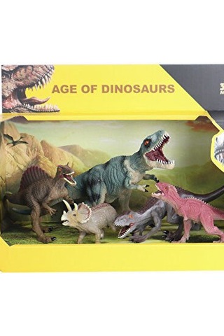 5 Dinozor Figürlü Dinozorların Dünyası Oyun Seti: Jurassic Macera Evinizde Dinozor