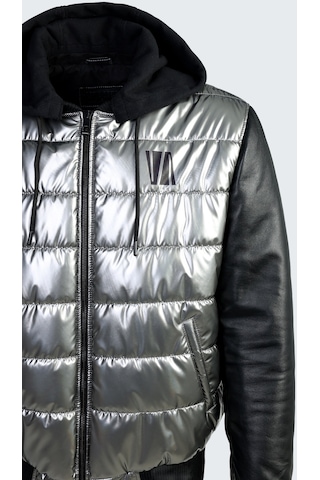 Valmenti Erkek Icon Deri & Tekstil Deri Mont 993 P-201 Erk Mont Sk23/24 Gri