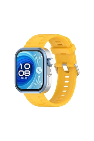 Newface - 739 - Huawei Watch Fit 3 Kla Kordon - Csmo-tex - - Sarı