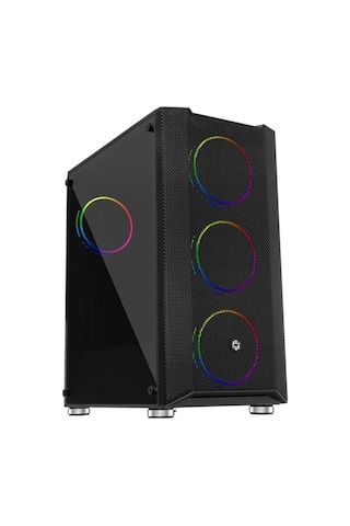 Frisby FC-9405G Panda Double Slim Ring Rgb Fan + 650W 80+ Oyuncu Kasa