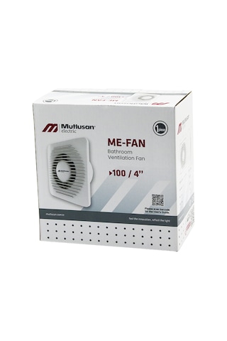 Storeşahin Banyo Tuvalet Havalandırma Aspiratörü 4 İnç 12w, 100 M³/h Shn0720