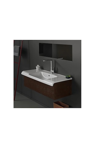 Turkuaz Seramik Cerastyle Anova 80 x 50 CM Etajer Uyumlu Lavabo