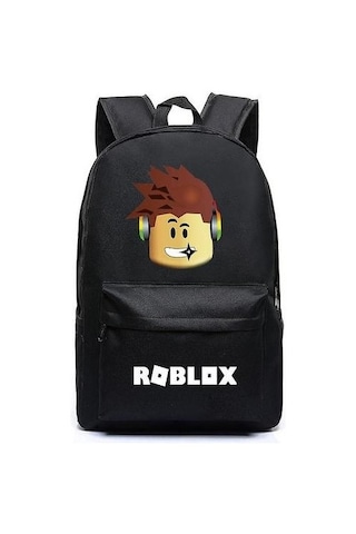 Roblox Game Sırt Çantası Öğrenci Okul Çantası Y3bpsj Siyah