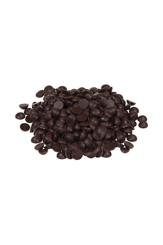 Callei Chocolate Bitter Damla Çikolata 3 Kg Pasta, Kurabiye Ve Profesyonel Tatlı Tarifleri İçin Yoğun Bitter Çikolata