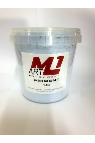 M1 ART Toz Pigment Boya 1.kg - AÇIK MAVİ
