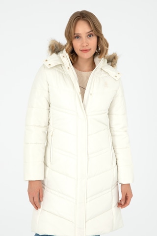 U.s. Polo Assn. Kadın Krem Kaban 50289558-vr071 Krem