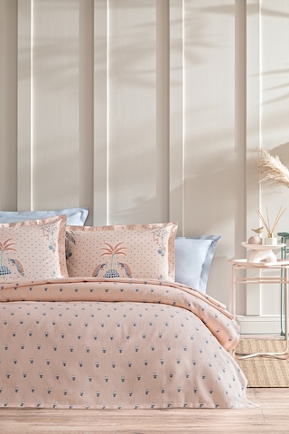 Puffy Alba Tek Kişilik Pike Takımı - Somon