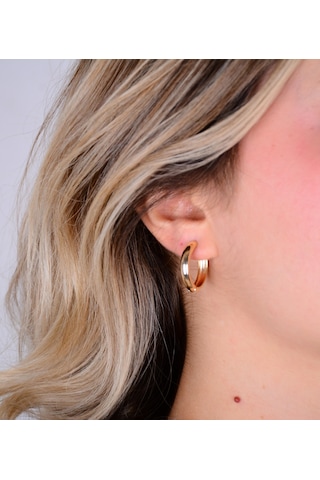 Özden Kuyumcusu 14 Ayar Altın Küpe Ozdkup010