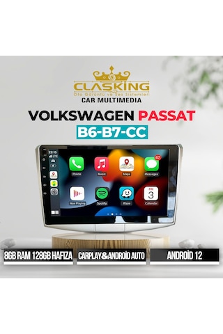 Volkswagen Passat B6-b7-cc 8 Gb Ram 128 Gb Hafıza Androıd Multime
