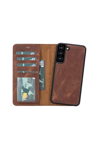 Samsung Galaxy S23 Plus Leather Detachable Wallet Case