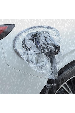 Glanz Elektrikli Araç Şarj Soketi Yağmur Koruma Brandası, Ev Şarj Soket Koruyucu 45 - 40cm