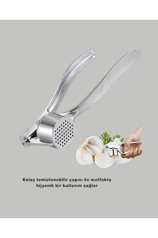Zengemtx Sarımsak Presi Kolay Temizlik Ve Yüksek Basınçlı Ezme