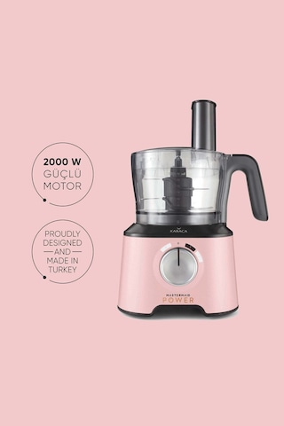Karaca Mastermaid Power 10 in1 2000 W Mutfak Robotu