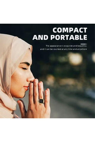 Lemestar Dokunmatik Sayım Akıllı Yüzük, Oled Ekranlı, Su Geçirmez, Otomatik Kilitleme, Şarj Edilebilir, Kolay Kullanim, Renkli Tasarım