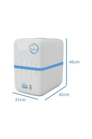 Water 11 Aşamalı Pompalı Su Arıtma Cihazı 12 Litre Kapasiteli Su Kaçağı Sensörlü Diğer