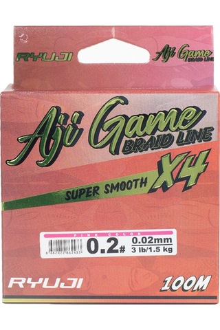 Ryuji Aji Game 4b Pink 100m İp Misina Kalınlık Mm : 0,04mm