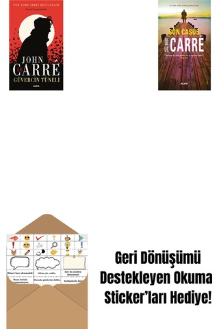 Güvercin Tüneli + Son Casus + Okuma Sticker'ları
