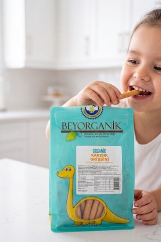 Organik Karışık Grissini 120 G