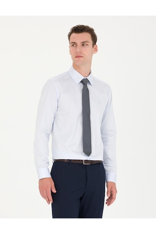 Pierre Cardin Erkek Açık Mavi Basic Gömlek 50277147-vr003 Açık Mavi