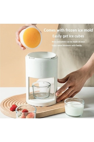 Ulzyvf Manuel Traş Buz Makinesi, Ev Manüel Buz Kırıcı, Beyaz Pratik Tasarım Beyaz
