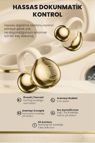 Teknoloji Gelsin CHARM-YXG10 Bluetooth 5.4 Kulak İçi Kulaklık