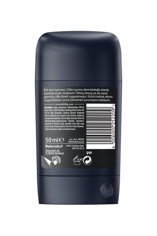 Men Erkek Stick Deodorant Black&white Invisible Epic Night 50 Ml,72 Saat Terleme Karşıtı,kumaş Koruması,alkolsüz