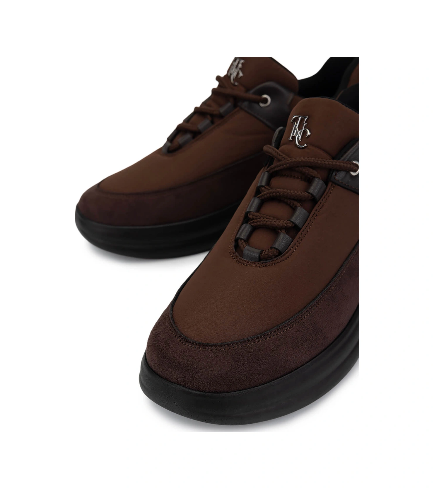 Tamer Tanca Kadın Suni Deri/tekstil Kahverengi Sneakers & Spor Ayakkabı 1172 Onl-07 Bn Ayk Sk25-26 Kahve Kahve