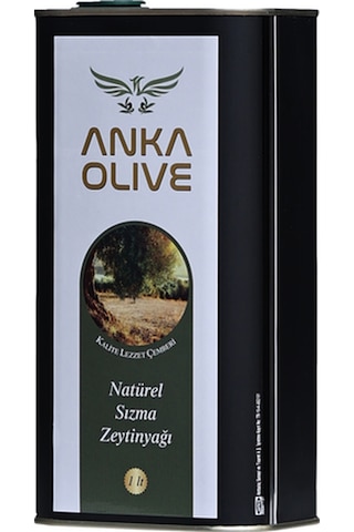 Anka Olive Erken Hasat Soğuk Sıkım Siyah Teneke 1 L