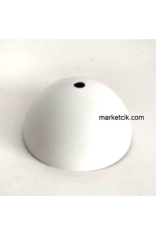 Marketcik Avize Abajur İçin Beyaz Plastik Küre Rozans