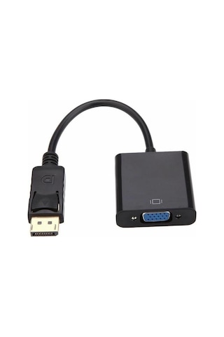 Displayport To Vga Çevirici Adaptör Display Erkek Vga Dişi