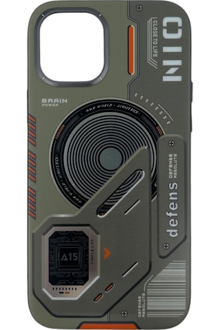 Apple Uyumlu iPhone 15 Nt-n043 Arka Koruma Kılıf Yeşil