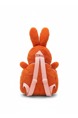 Sarı Çantalı Peluş Ayıcık 5 Renk Varyantlı Turuncu