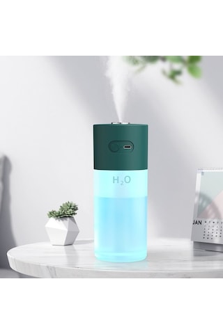 Ev, Araba Ve Ofis Kullanımına Uygun Büyük Kapasiteli 280 Ml Buharlı Nemlendirici - Tek Sprey Bağlı Usb Model