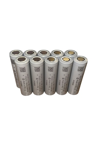 10 Adet 21700 3.7v 5000 Mah 3c Li-ion Pil