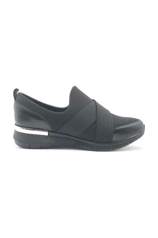 Fade Siyah Kadın Spor Ayakkabı Günlük Sneaker Spor Ayakabı Siyah