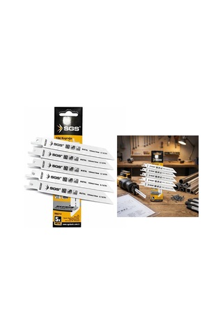 5pcs Tilki Kuyruğu - Testere Bıçağı Metal 150mm/1.4mm Bx40