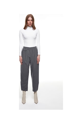 Balıkçı Yaka Bodysuit Ekru-1732 Ekru