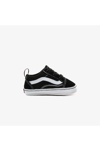 Vans Old Skool Crib Bebek Siyah Sneaker Düz Vn0a3u8k6bt1 Siyah