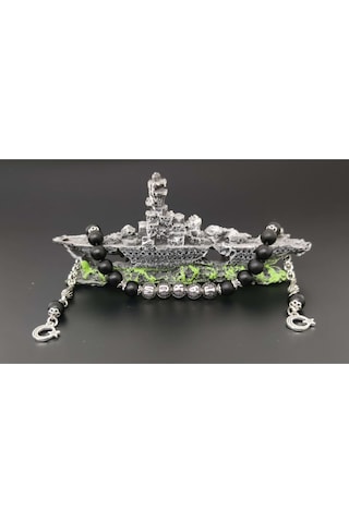 Tesbihsakarya Zaza - Isimli - Kişiye Özel - Mat Oniks Doğaltaş Tesbih - 8 Mm