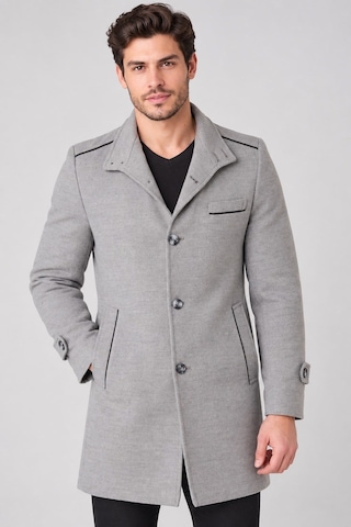 Plt9391 Dewberry Erkek Palto-gri-2