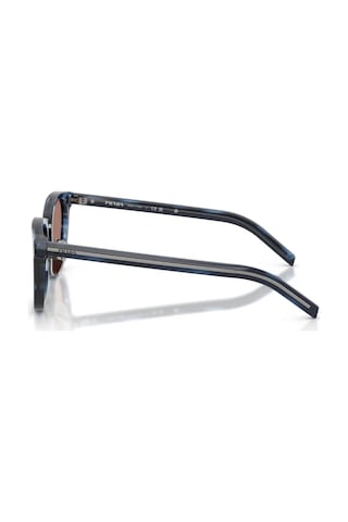 Prada Pr C01sd 26f05d 52 Unisex Oval Mavi Kemik Güneş Gözlüğü Mavi
